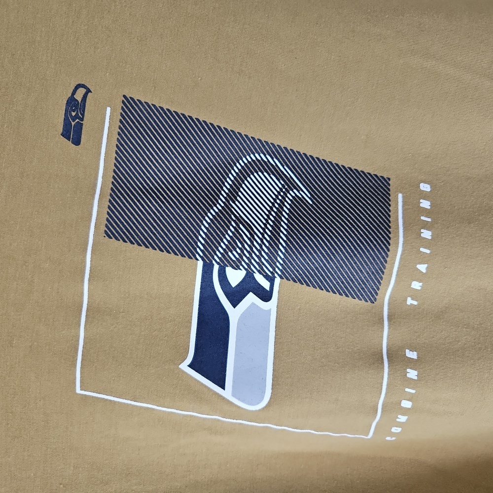 NFL Gold Long Sleeve Tee with Graphic Design - Picture 3 of 6